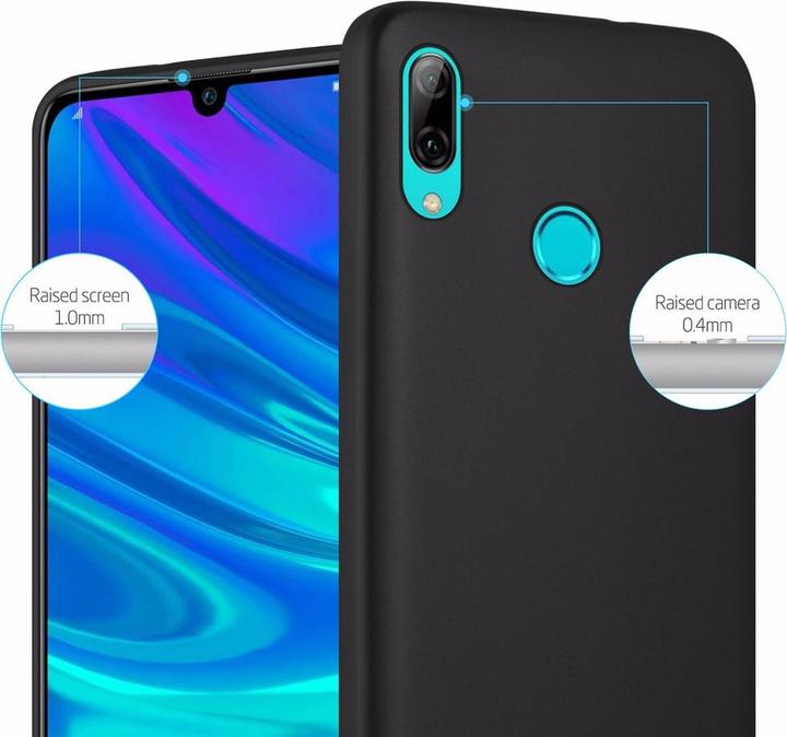 Image du produit Cadorabo Couverture métallique mate TPU (Huawei P Smart (2019))