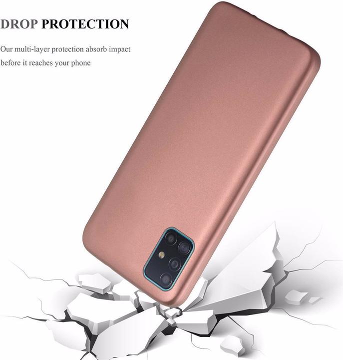 Actual product image Cadorabo TPU Matt Metallic Cover (Samsung Galaxy A51 5G)