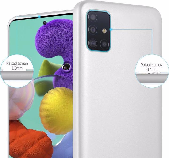 Actual product image Cadorabo TPU Matt Metallic Cover (Samsung Galaxy M40s)