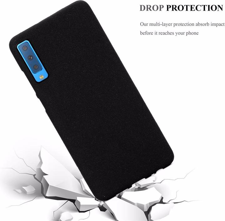 Actual product image Cadorabo TPU Frosted Cover (Samsung Galaxy A7 (2018))