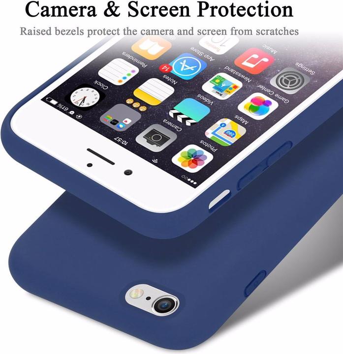 Immagine prodotto Cadorabo Copertura della cassa del silicone liquido TPU (Apple iPhone 6 Plus)