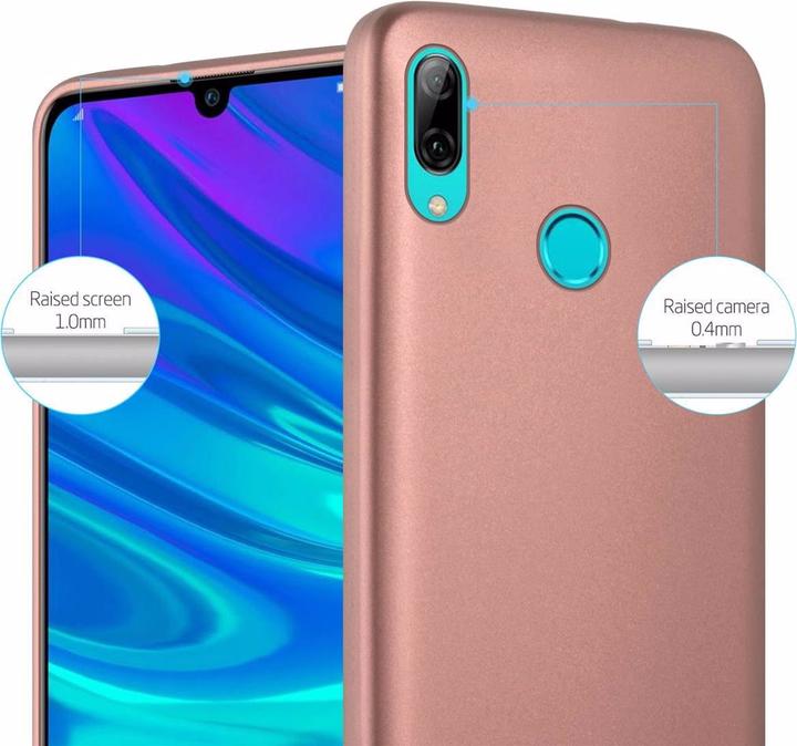Productafbeelding Cadorabo TPU Matte Metallic hoes (Huawei P Smart (2019))