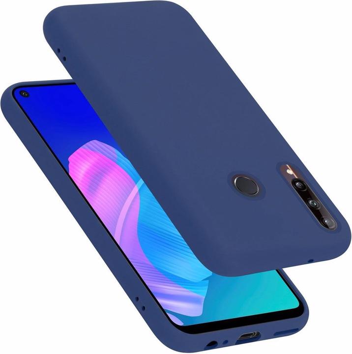 Actual product image Cadorabo TPU Liquid Silicone Case Cover (Huawei P40 Lite E)