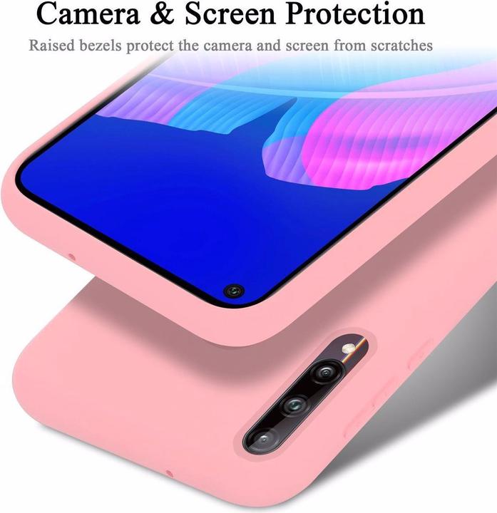 Produktbild Cadorabo TPU Liquid Silicone Case Cover (Huawei P40 Lite E)