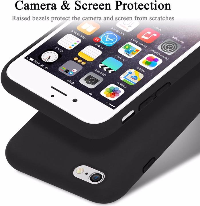Actual product image Cadorabo TPU Liquid Silicone Case Cover (Apple iPhone 6 Plus)