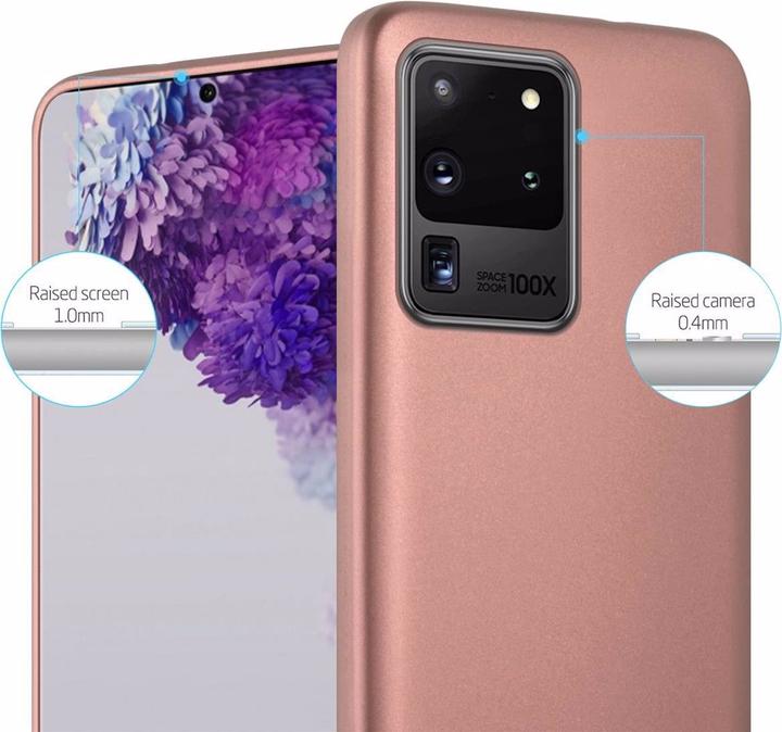 Image du produit Cadorabo Couverture métallique mate TPU (Samsung Galaxy S20 Ultra)