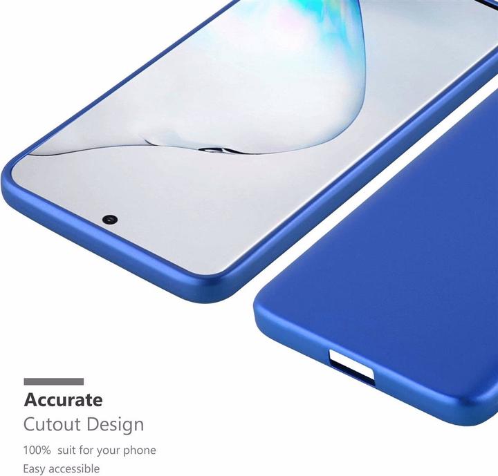 Actual product image Cadorabo TPU Matt Metallic Cover (Samsung Galaxy Note 10 Plus)