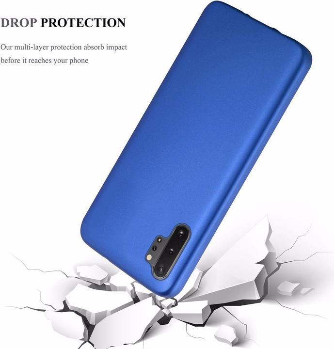 Actual product image Cadorabo TPU Matt Metallic Cover (Samsung Galaxy Note 10 Plus)