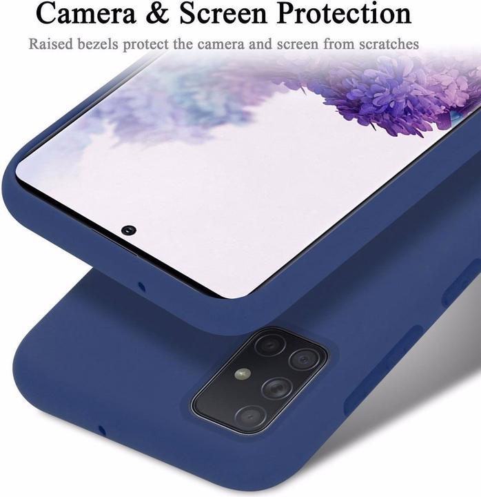 Actual product image Cadorabo TPU Liquid Silicone Case Cover (Samsung Galaxy A51 5G)