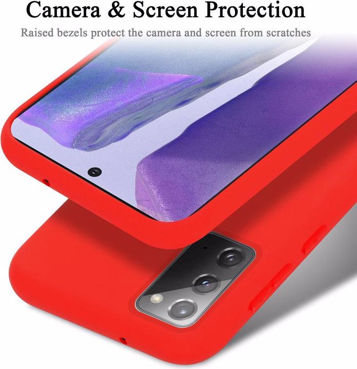Produktbild Cadorabo TPU Liquid Silicone Case Cover (Samsung Galaxy Note 20)