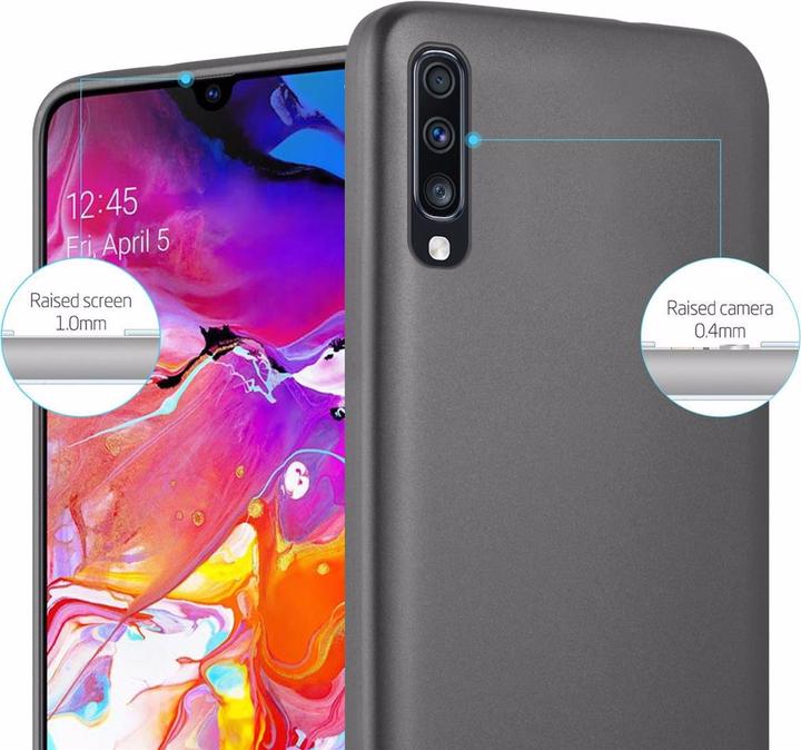 Productafbeelding Cadorabo TPU Matte Metallic hoes (Samsung Galaxy A70S, Samsung Galaxy A70)