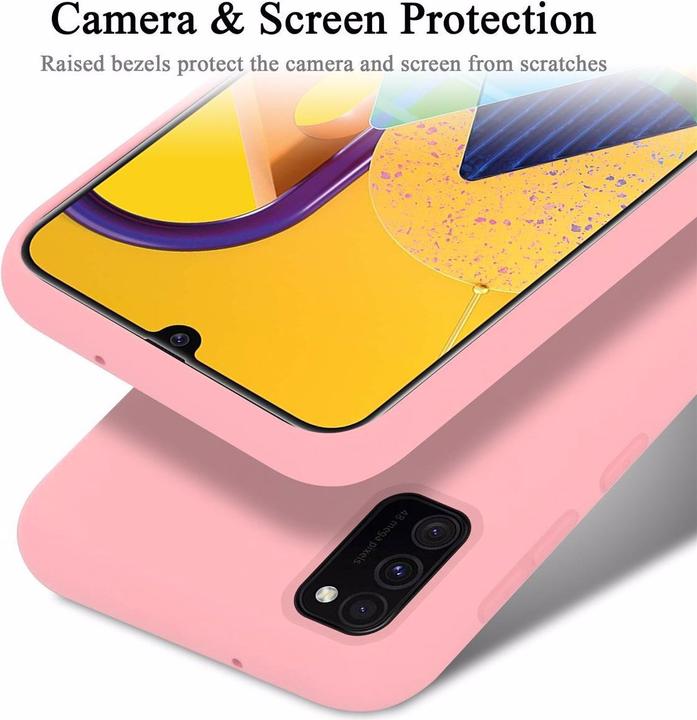 Immagine prodotto Cadorabo Copertura della cassa del silicone liquido TPU (Samsung Galaxy M30s, Samsung Galaxy M21)