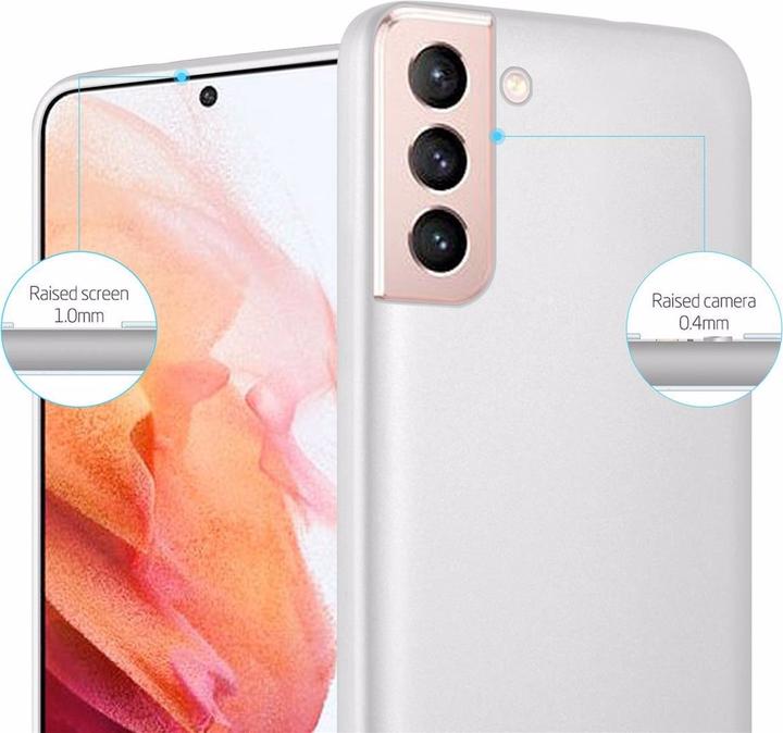 Actual product image Cadorabo TPU Matt Metallic Cover (Samsung Galaxy S21 5G)