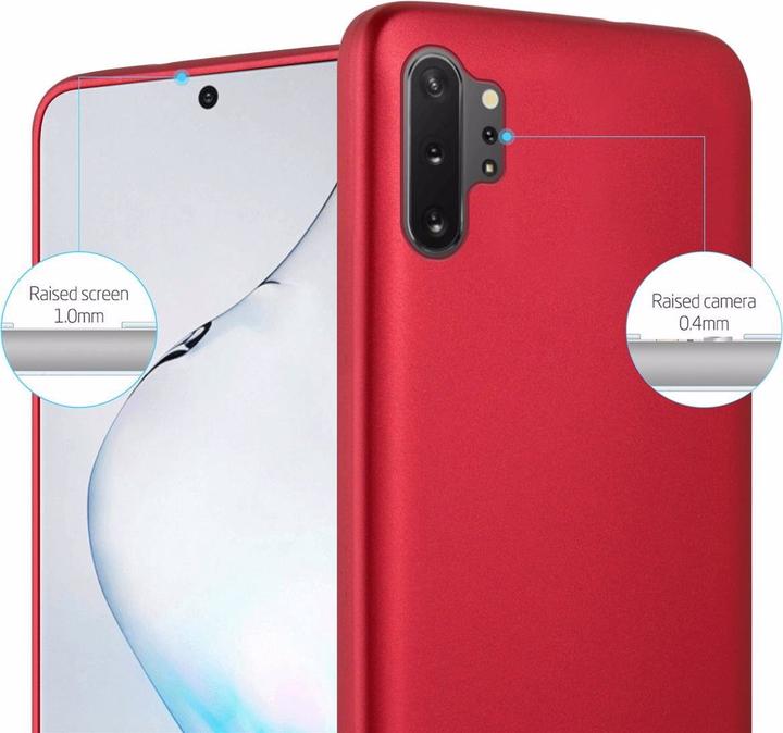 Actual product image Cadorabo TPU Matt Metallic Cover (Samsung Galaxy Note 10 Plus)