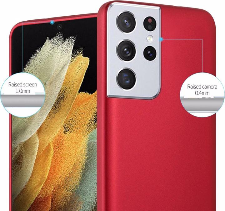 Image du produit Cadorabo Couverture métallique mate TPU (Samsung Galaxy S21 Ultra)