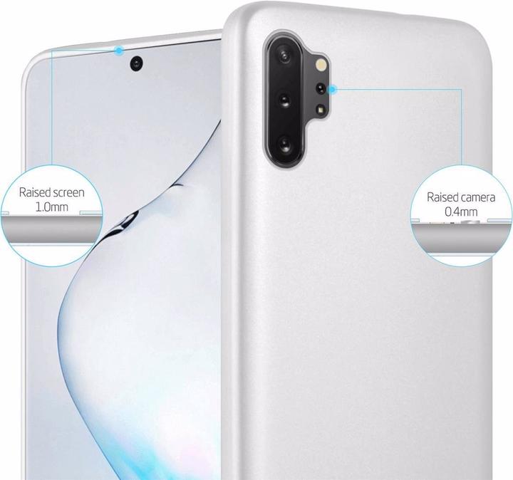 Image du produit Cadorabo Couverture métallique mate TPU (Samsung Galaxy Note 10 Plus)