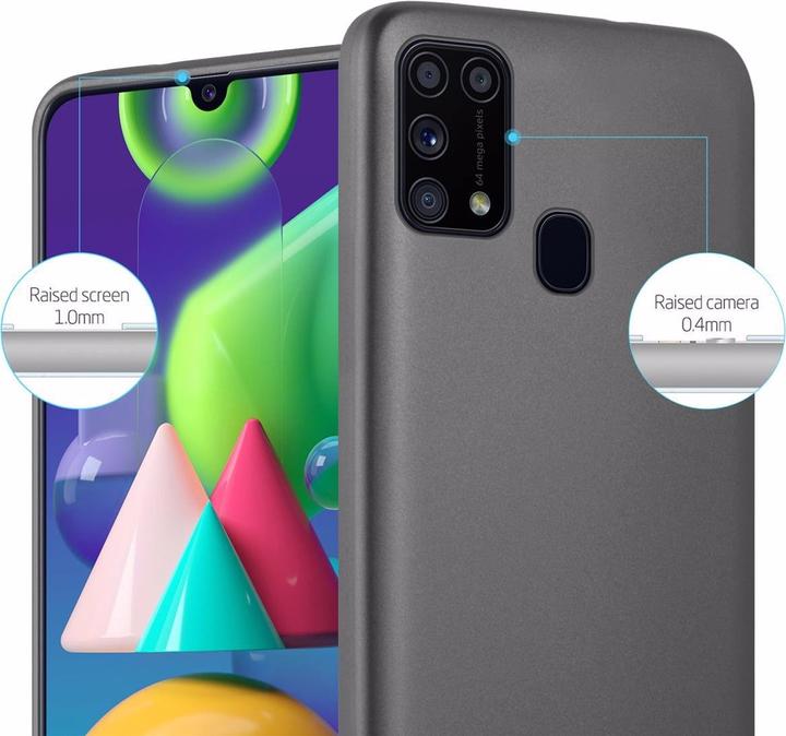 Productafbeelding Cadorabo TPU Matte Metallic hoes (Samsung Galaxy M31)