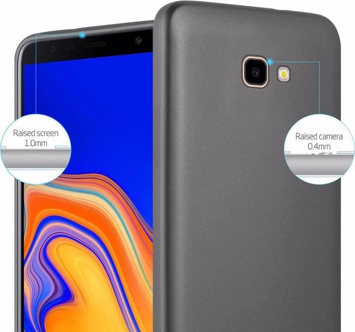 Actual product image Cadorabo TPU Matt Metallic Cover (Samsung Galaxy J4 Prime)