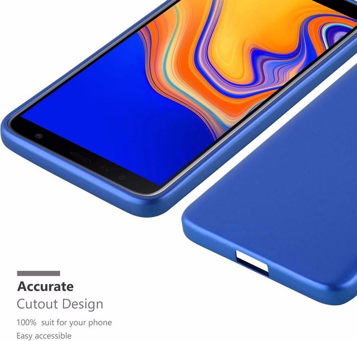 Productafbeelding Cadorabo TPU Matte Metallic hoes (Samsung Galaxy J4 Prime)
