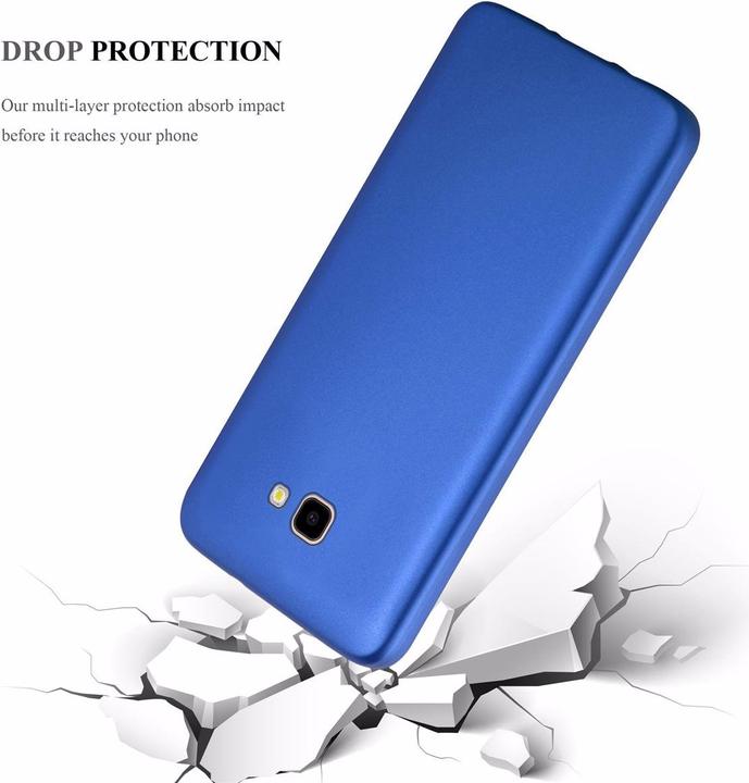 Productafbeelding Cadorabo TPU Matte Metallic hoes (Samsung Galaxy J4 Prime)