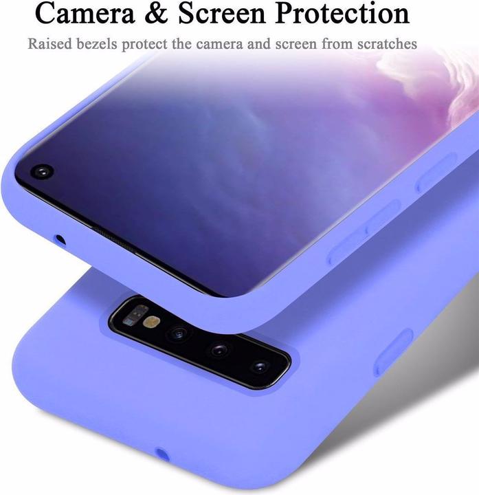 Immagine prodotto Cadorabo Copertura della cassa del silicone liquido TPU (Samsung Galaxy S10 5G)