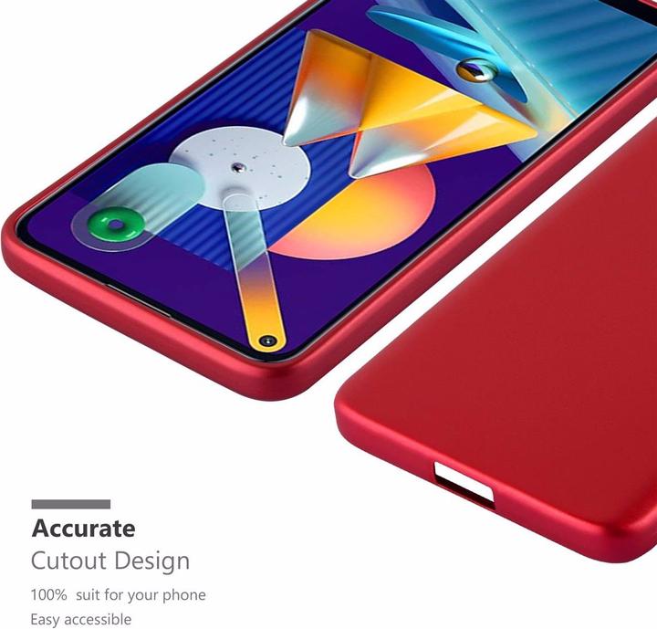 Actual product image Cadorabo TPU Matt Metallic Cover (Samsung Galaxy A11, Samsung Galaxy M11)