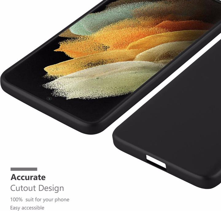 Image du produit Cadorabo Couverture métallique mate TPU (Samsung Galaxy S21 Ultra)
