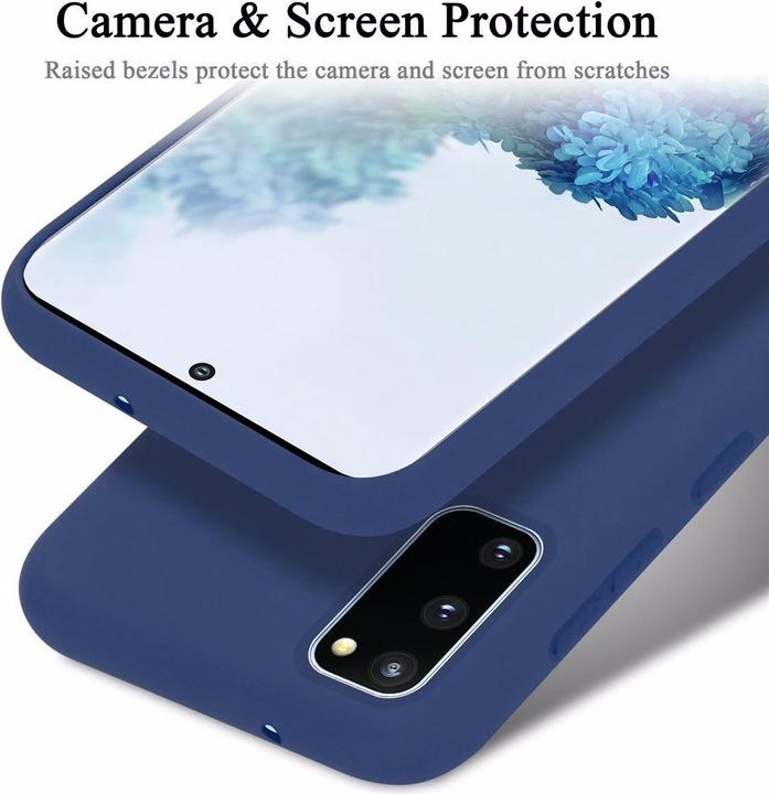 Immagine prodotto Cadorabo Copertura della cassa del silicone liquido TPU (Samsung Galaxy S20 FE)