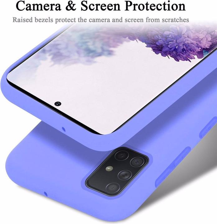 Image du produit Cadorabo TPU Liquid Silicone Case Cover (Samsung Galaxy A51 5G)