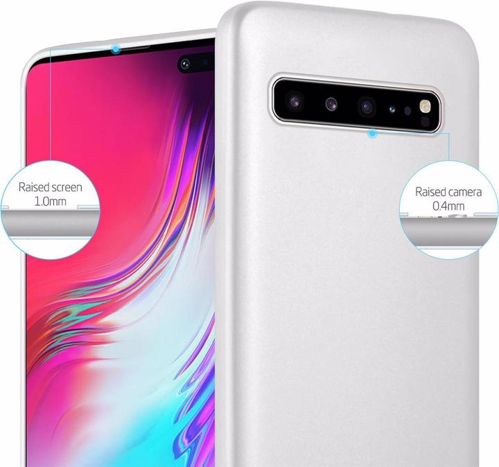 Actual product image Cadorabo TPU Matt Metallic Cover (Samsung Galaxy S10 5G)