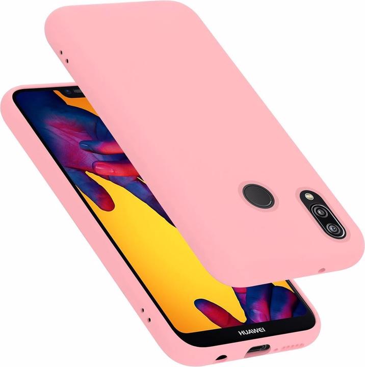 Image du produit Cadorabo TPU Liquid Silicone Case Cover (Huawei P20 Lite)