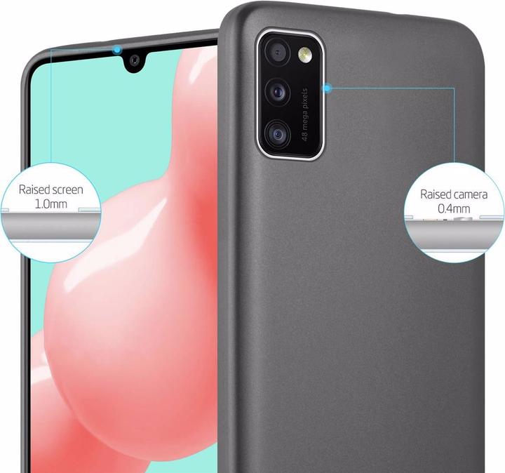 Productafbeelding Cadorabo TPU Matte Metallic hoes (Samsung Galaxy A41)