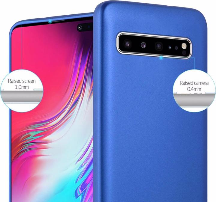 Productafbeelding Cadorabo TPU Matte Metallic hoes (Samsung Galaxy S10 5G)