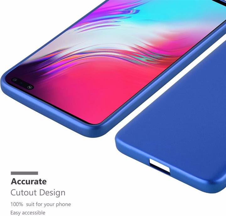Productafbeelding Cadorabo TPU Matte Metallic hoes (Samsung Galaxy S10 5G)