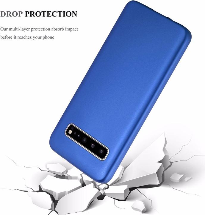 Productafbeelding Cadorabo TPU Matte Metallic hoes (Samsung Galaxy S10 5G)
