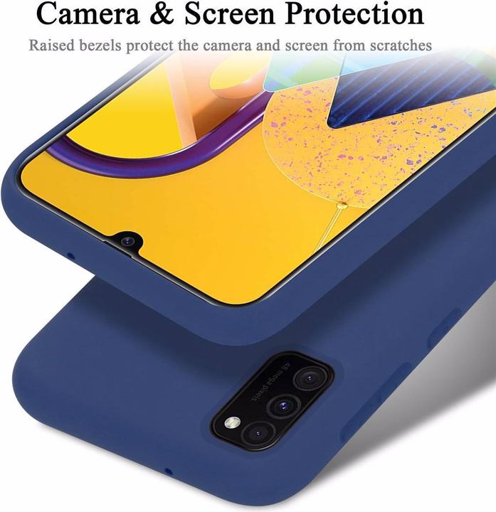 Image du produit Cadorabo TPU Liquid Silicone Case Cover (Samsung Galaxy M30s, Samsung Galaxy M21)