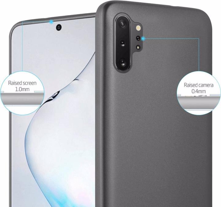 Productafbeelding Cadorabo TPU Matte Metallic hoes (Samsung Galaxy Note 10 Plus)