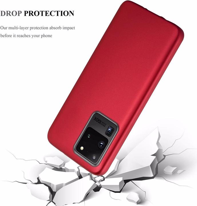 Image du produit Cadorabo Couverture métallique mate TPU (Samsung Galaxy S20 Ultra)