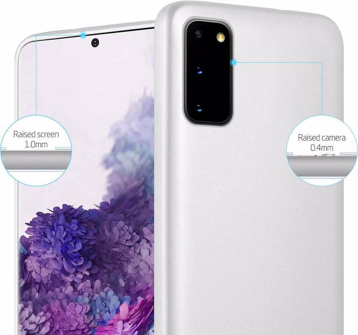 Actual product image Cadorabo TPU Matt Metallic Cover (Samsung Galaxy S20+)