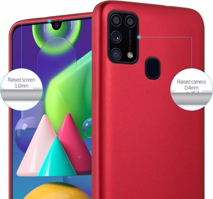 Productafbeelding Cadorabo TPU Matte Metallic hoes (Samsung Galaxy M31)