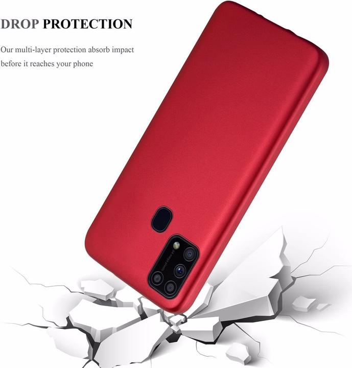 Productafbeelding Cadorabo TPU Matte Metallic hoes (Samsung Galaxy M31)
