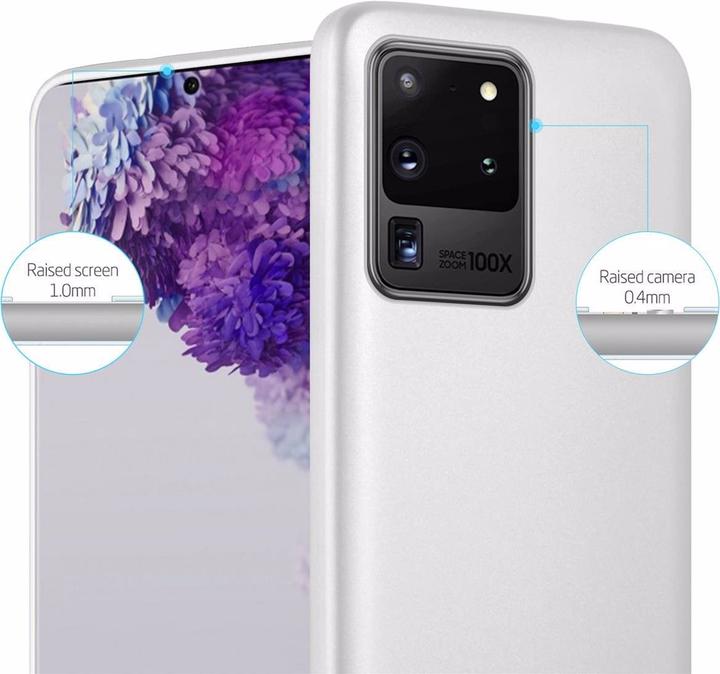 Actual product image Cadorabo TPU Matt Metallic Cover (Samsung Galaxy S20 Ultra)