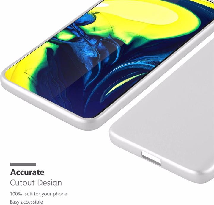 Productafbeelding Cadorabo TPU Matte Metallic hoes (Samsung Galaxy A80)