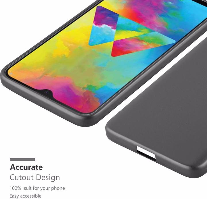 Image du produit Cadorabo Couverture métallique mate TPU (Samsung Galaxy M30s, Samsung Galaxy M21)