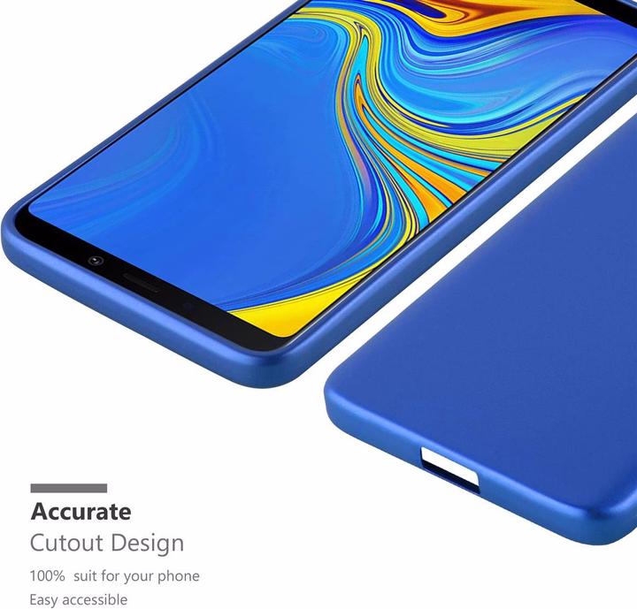 Productafbeelding Cadorabo TPU Matte Metallic hoes (Samsung Galaxy A9 (2018))