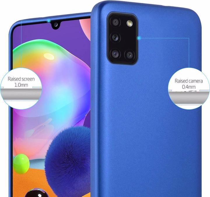 Image du produit Cadorabo Couverture métallique mate TPU (Samsung Galaxy A31)