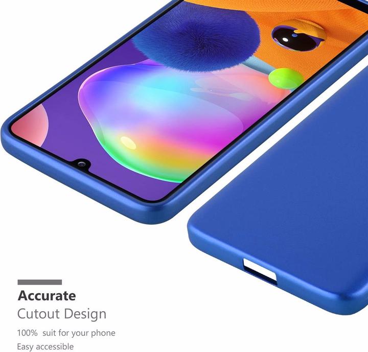 Image du produit Cadorabo Couverture métallique mate TPU (Samsung Galaxy A31)