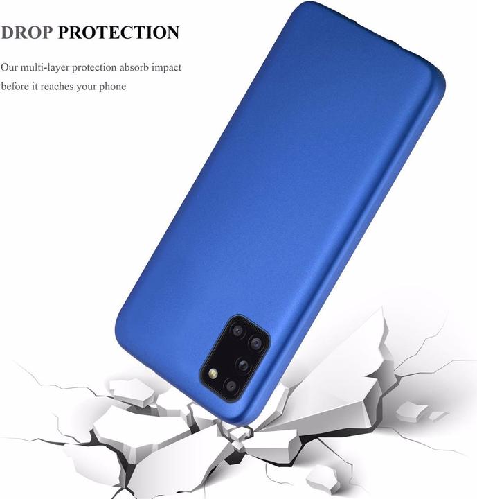 Image du produit Cadorabo Couverture métallique mate TPU (Samsung Galaxy A31)