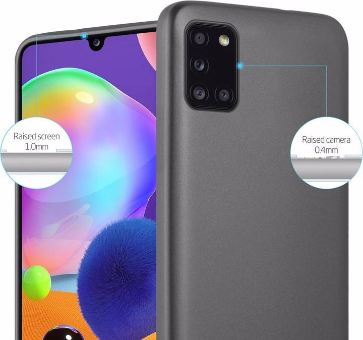 Actual product image Cadorabo TPU Matt Metallic Cover (Samsung Galaxy A31)