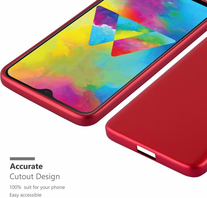 Image du produit Cadorabo Couverture métallique mate TPU (Samsung Galaxy M30s, Samsung Galaxy M21)